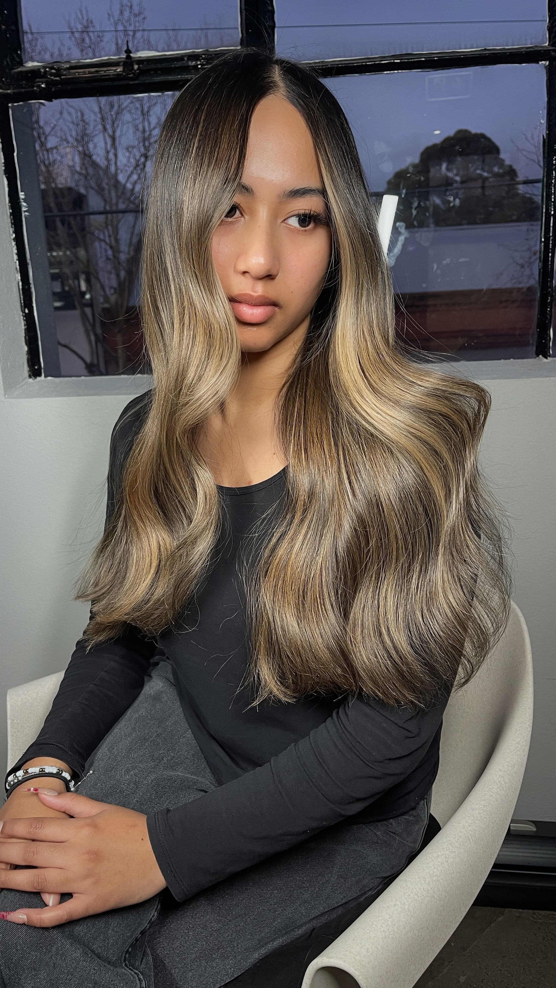 Look 11 · Soft lived-in balayage